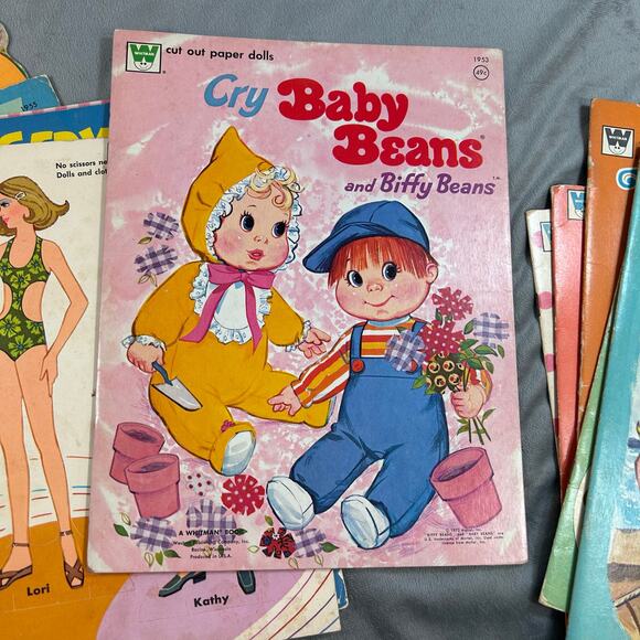 Vintage Paper Doll Lot 14 Books All included None Used - Picture 8 of 12